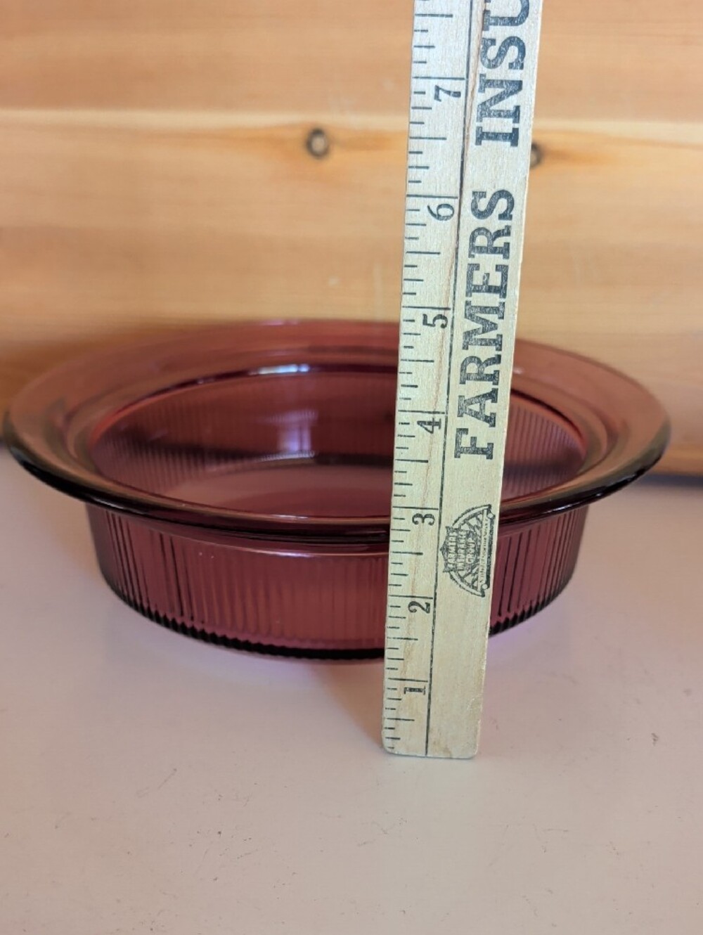 3 pcs. Vision/ Pyrex Corningware Cranberry Casserole Dish & Pie Dish.🌟 - Picture 10 of 13